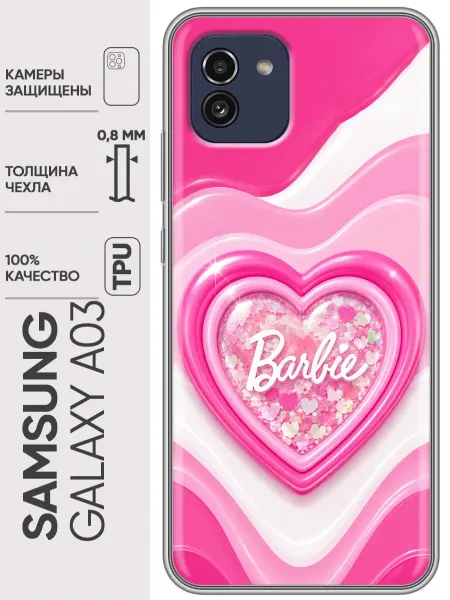 Trendmall Чехол на Samsung Galaxy A03 Барби для девочки