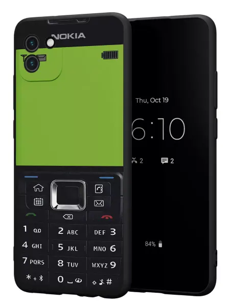 PBl store Чехол на Samsung A03 с принтом Nokia