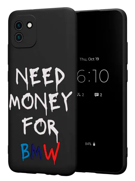 PBl store Чехол на Samsung A03 с принтом БМВ