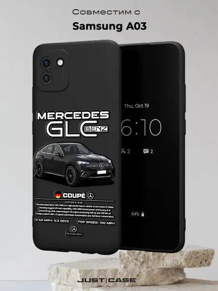Принт-бутик Чехол на Samsung A03 с принтом Машина Мерседес