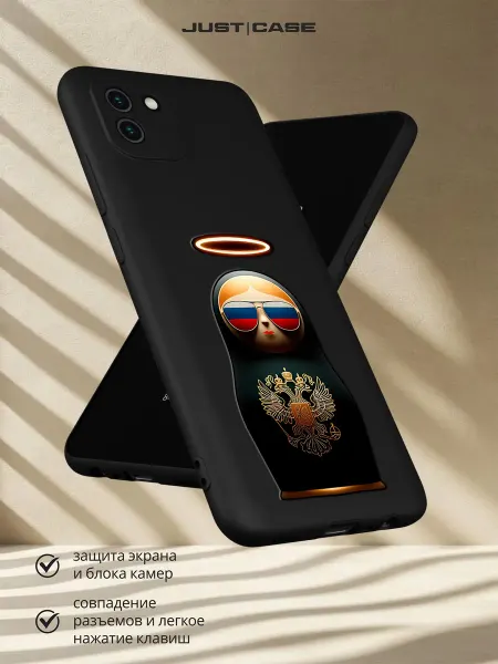 Принт-бутик Чехол на Samsung A03 с принтом Матрешка