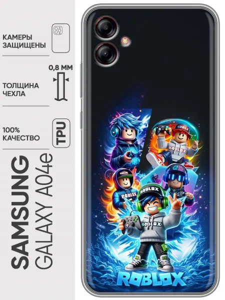 Trendmall Чехол на Samsung Galaxy A04e Roblox Роблокс