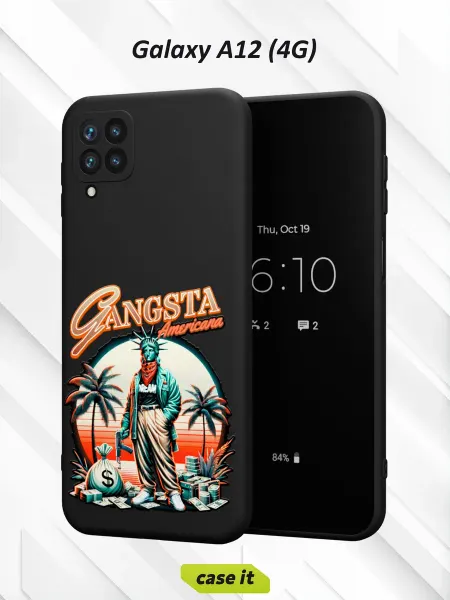 Case it Чехол на Samsung A12с принтом American gangster