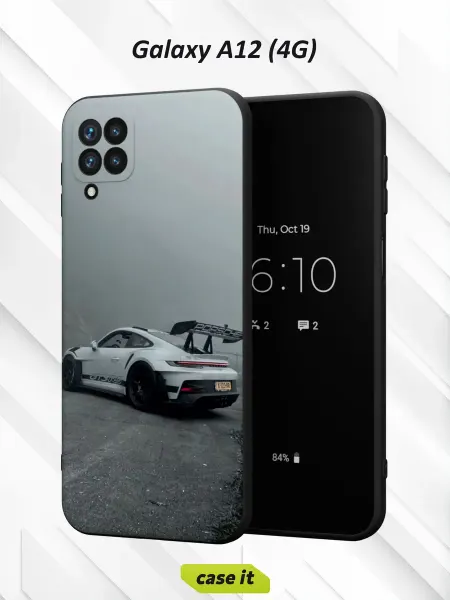 Case it Чехол на Samsung A12с принтом Porsche