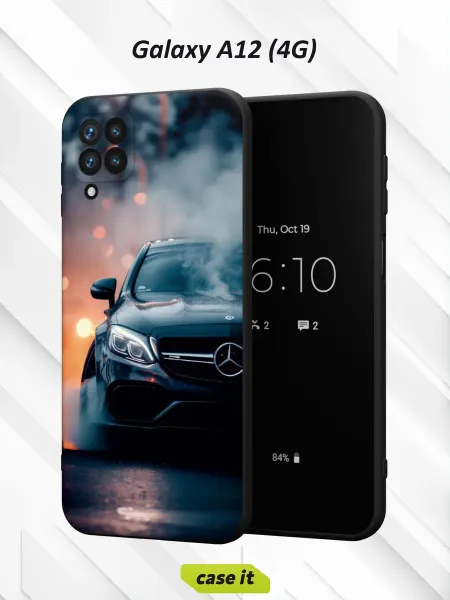 Case it Чехол на Samsung A12с принтом Мерседес
