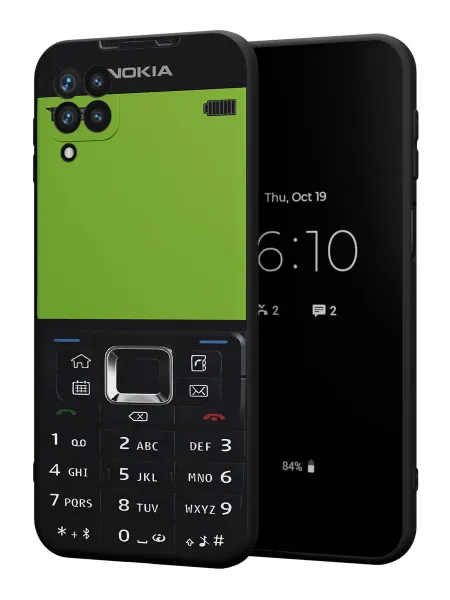 PBl store Чехол на Samsung A12 с принтом Nokia