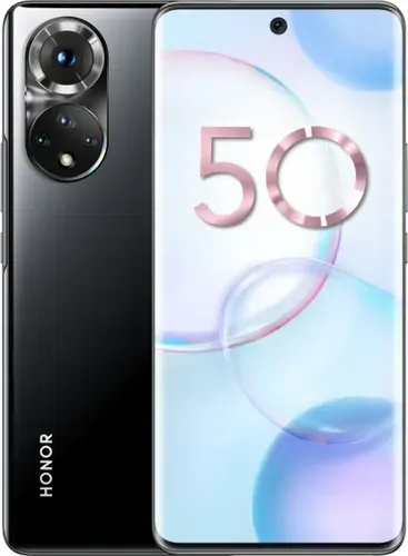 Honor Смартфон 50 8/256 ГБ, Nano-SIM, черный