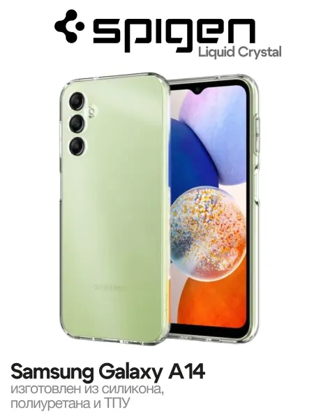 SPIGEN Чехол на Samsung Galaxy A14 Liquid Crystal