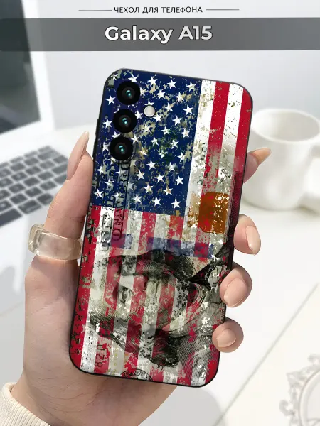 SLP Case Чехол на Samsung Galaxy A15 Флаг