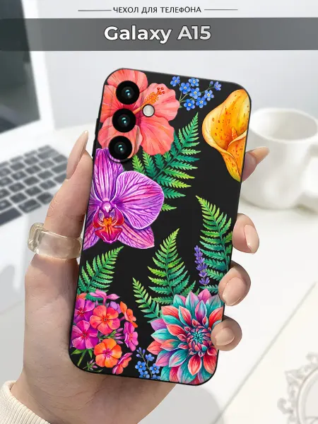 SLP Case Чехол на Samsung Galaxy A15 Сердечки