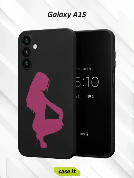 Case it Чехол на Samsung A15с принтом Девушка