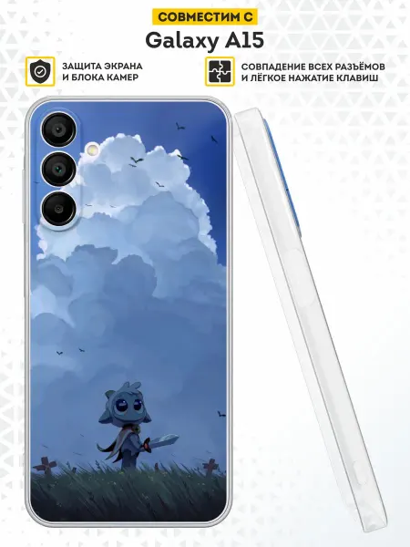 DesignOnCase Чехол на Samsung A15 с принтом Lamb