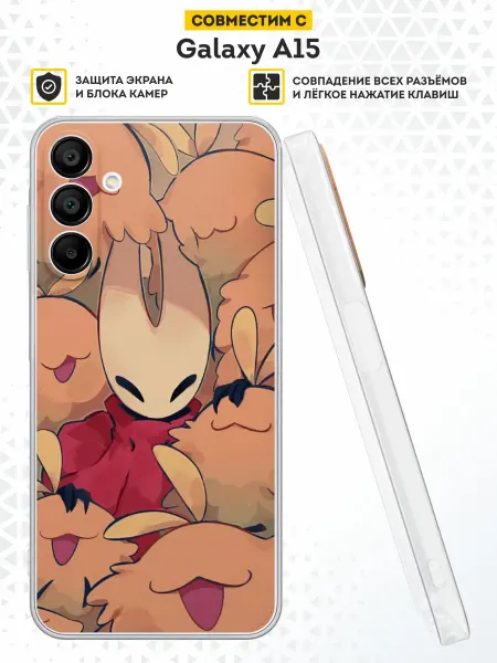 DesignOnCase Чехол на Samsung A15 с принтом Silksong