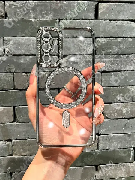 О'кейси Чехол на Samsung Galaxy A15 MagSafe со стразами