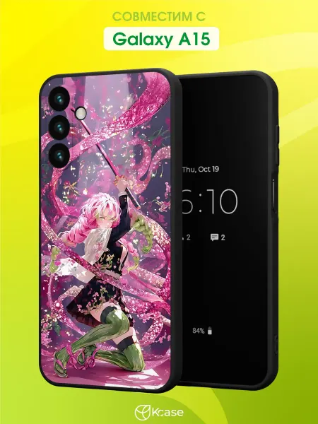 Kcase Чехол на Samsung A15 с принтом Аниме