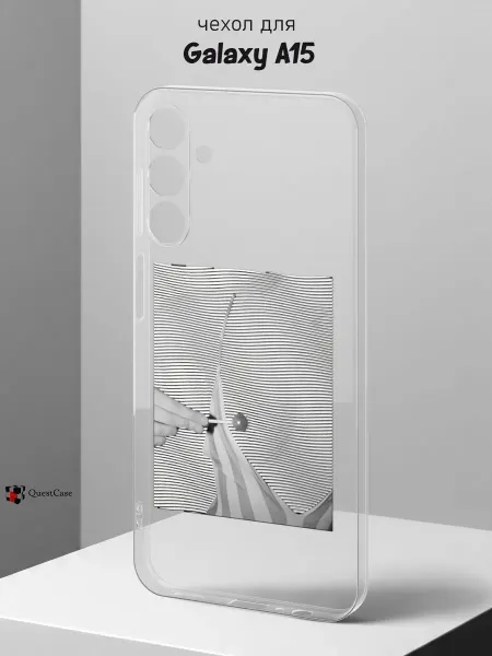 QuestCase Чехол на Samsung A15 с принтом AC DC