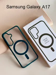 Чехол для Samsung Galaxy A17, MagSafe, зеленый (dark green)