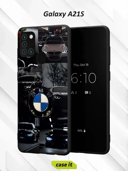 Case it Чехол на Samsung A21Sс принтом Эмблема BMW