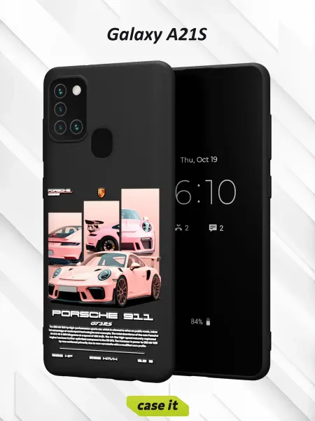 Case it Чехол на Samsung A21Sс принтом Powder Machine