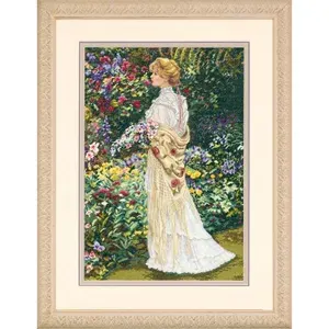 35119 Набор для вышивания крестом DIMENSIONS In her Garden "В ее саду"