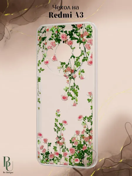 Be Unique Чехол на Redmi A3 Redmi A3x Poco C61 с принтом Бантики