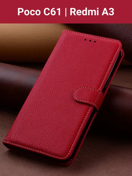 POCO Чехол на C61 Redmi A3 книжка