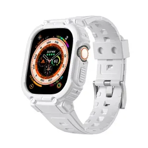 Ремешок для Apple Watch Ultra 49mm "Back to Basics" с бампером Gray