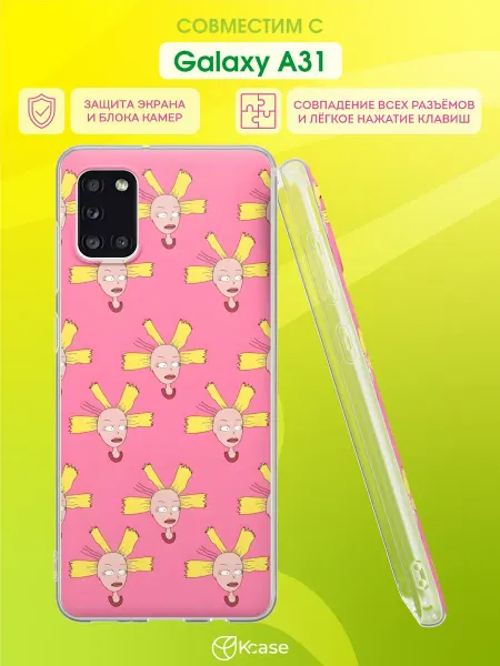 Kcase Чехол на Samsung A31 с принтом Синтия