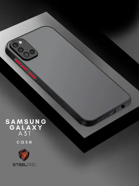 SteelPro Чехол на Samsung A31 с защитой камеры