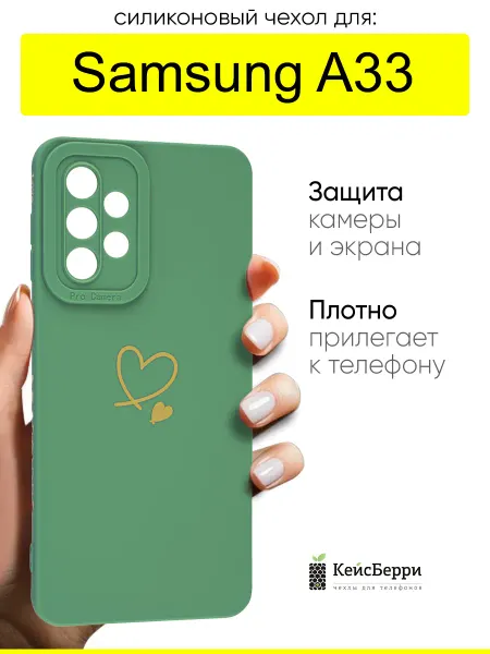 КейсБерри. Чехол для Samsung Galaxy A33, серия Picture
