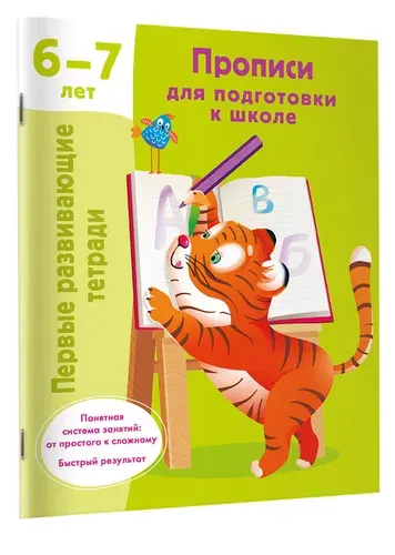 Прописи для подготовки к школе. 6-7 лет