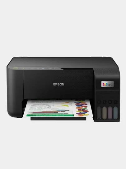 Принтер струйный, Epson L3200, A4 формате, цветной