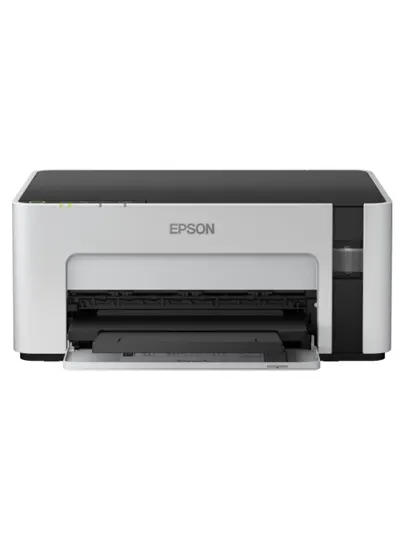 Принтер Epson M1120, струйный, черно-белый, A4, Wi-Fi, СНПЧ, USB
