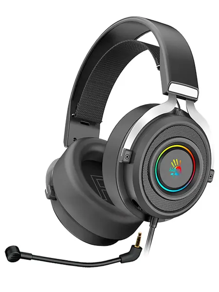 A4TECH Наушники G535 (BLACK+SILVER) USB