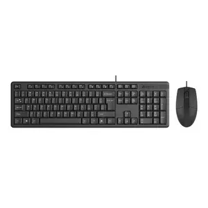 A4TECH Комплект клавиатура+мышь KK-3330 Black