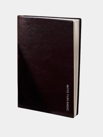 Блокнот Note for basic, A5, коричневый