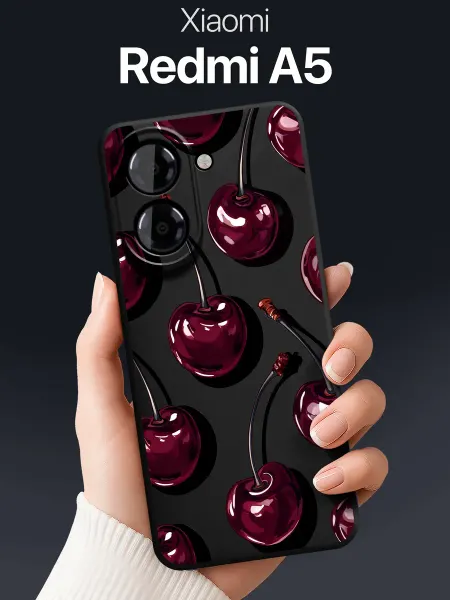 SCDesign Чехол на Xiaomi Redmi A5 с вишнями