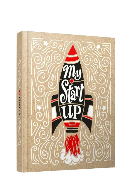 Попурри Блокнот. My start up. A5