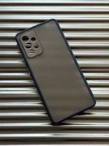 Чехол для Samsung A52 (A525) / чехол на Самсунг А52, с высокими бортами над экраном, плотный, матовый, противоударный