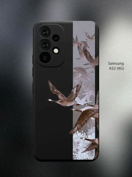 ABX-case Чехол на Samsung A52 с цветочками