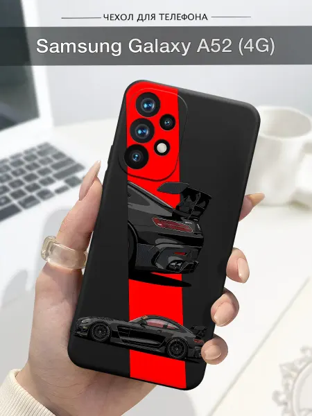 SLP Case Чехол на Samsung Galaxy A52 Mercedes AMG