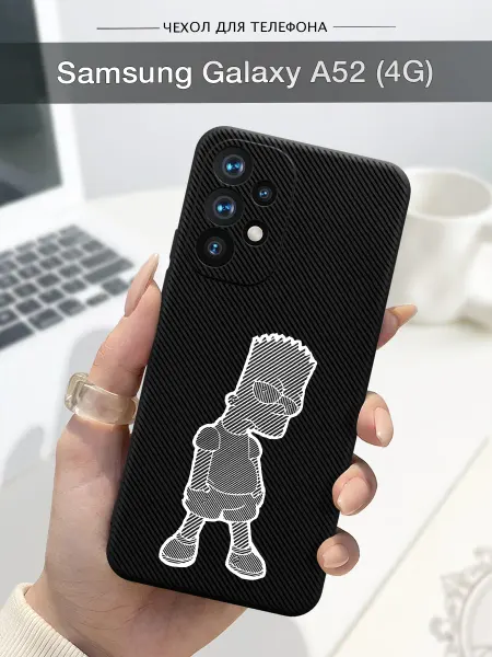SLP Case Чехол на Samsung Galaxy A52 Барт Симпсон