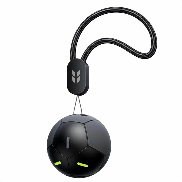 Трекер для поиска вещей UGREEN FT309 (95020) FineTrack For AOS Finder в виде футбольного мяча 1шт. Цвет: черный