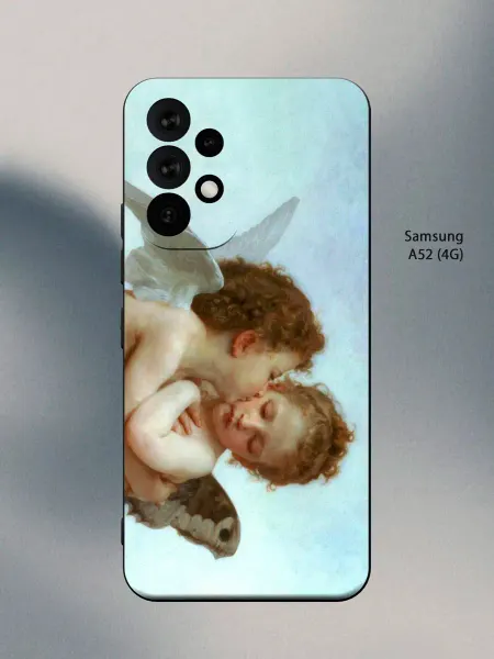 PANCASE Чехол на Samsung A52 ангел