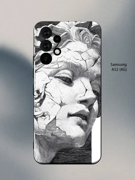 PANCASE Чехол на Samsung A52 искусство