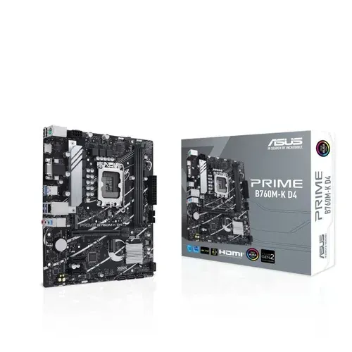 Материнские платы ASUS PRIME A520M-K / H610M-K D4 / B760M-K (mATX, AM4 / LGA1700)