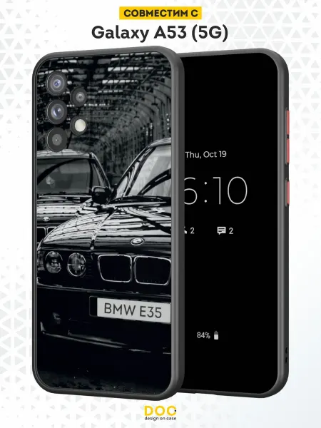 DesignOnCase Чехол Бампер на Samsung A53 с принтом BMW E35