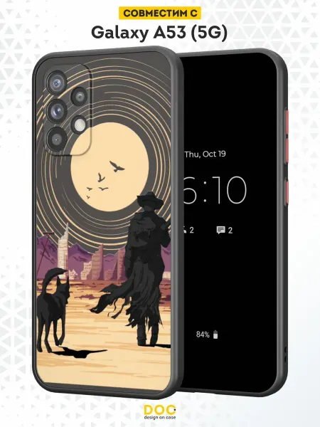 DesignOnCase Чехол Бампер на Samsung A53 с принтом Fallout