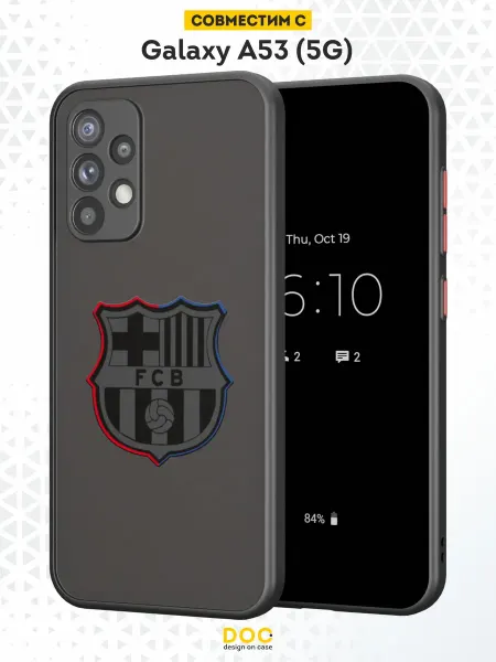 DesignOnCase Чехол Бампер на Samsung A53 с принтом Барселона