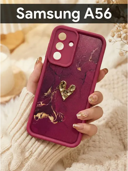 Good Luck Clover Чехол на Samsung Galaxy A56 Медведь